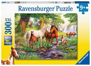 Ravensburger Horses by the Stream - 300 pc Puzzles