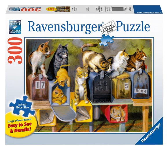 Ravensburger Cat's Got Mail - 300 pc Large Format      