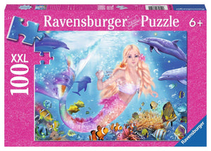 Ravensburger Mermaid & Dolphins - 100 pc Puzzles