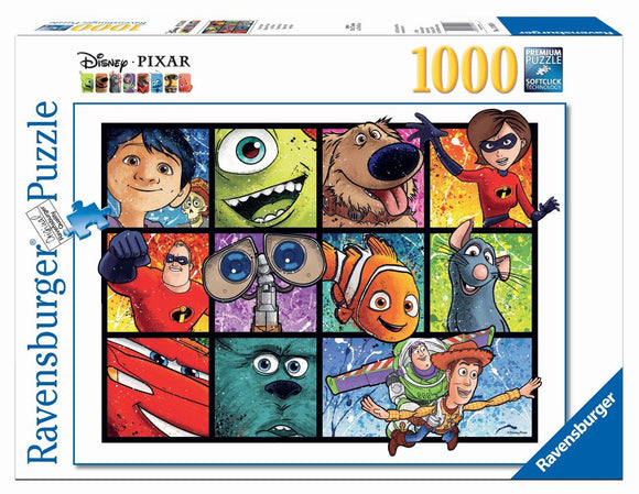 Ravensburger Disney Splatter Art - 1000 pc Puzzles