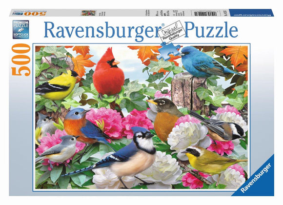 Ravensburger Garden Birds - 500 pc Puzzles