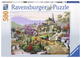 Ravensburger Hillside Retreat - 500 pc Puzzles