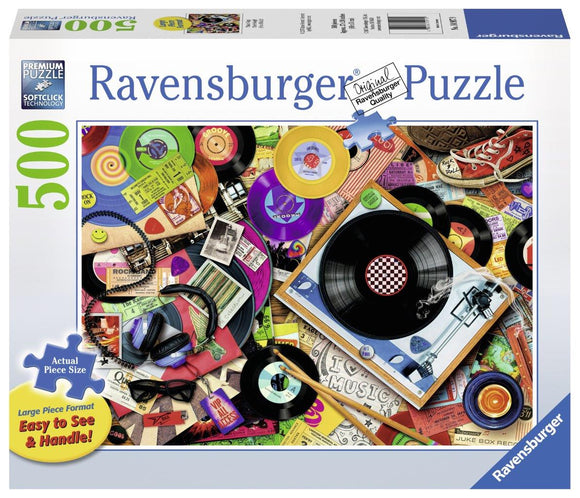 Ravensburger Viva le Vinyl - 500 pc Large Format   