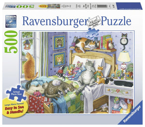 Ravensburger Cat Nap - 500 pc Large Format   
