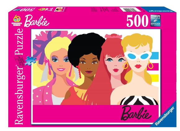 Ravensburger 60th Anniversary Barbie - 500 pc Puzzles