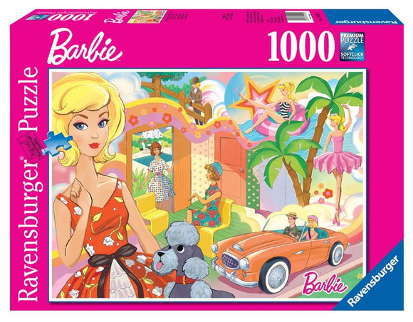 Ravensburger Vintage Barbie - 1000 pc Puzzle