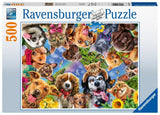 Ravensburger Animal Selfie  - 500 pc Puzzles