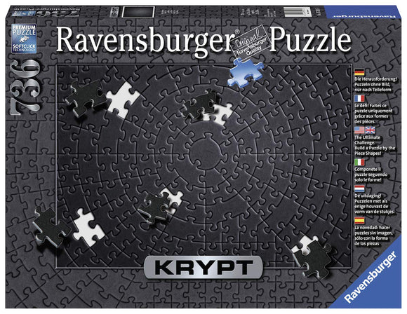 Ravensburger Krypt - Black  - Krypt Puzzle Challenge