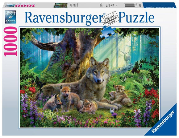 Ravensburger Wolves in the Forest - 1000 pc Puzzle
