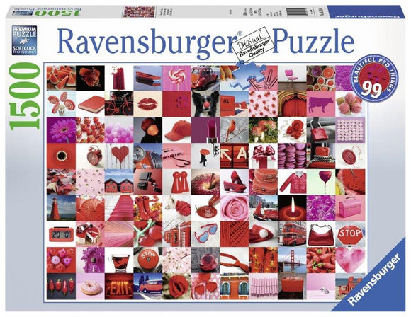 Ravensburger 99 Beautiful Red Things - 1500 pc Puzzles