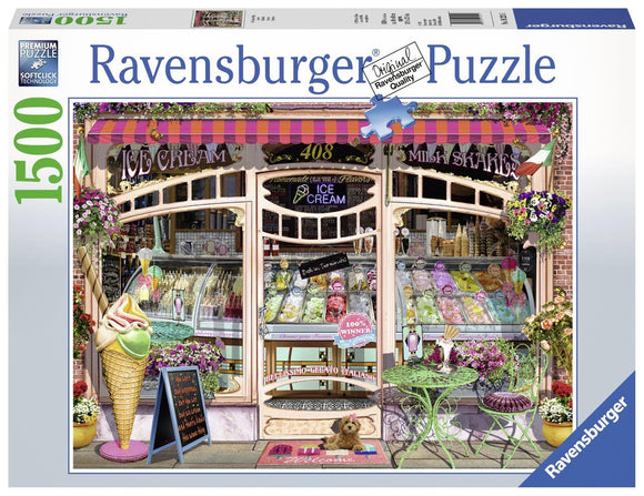 Ravensburger Ice Cream Shop - 1500 pc Puzzles