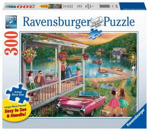 Ravensburger Summer at the Lake - 300 pc Puzzles