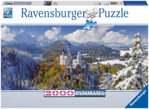 Ravensburger Neuschwanstein Castle - 2000 pc Panorama Puzzles