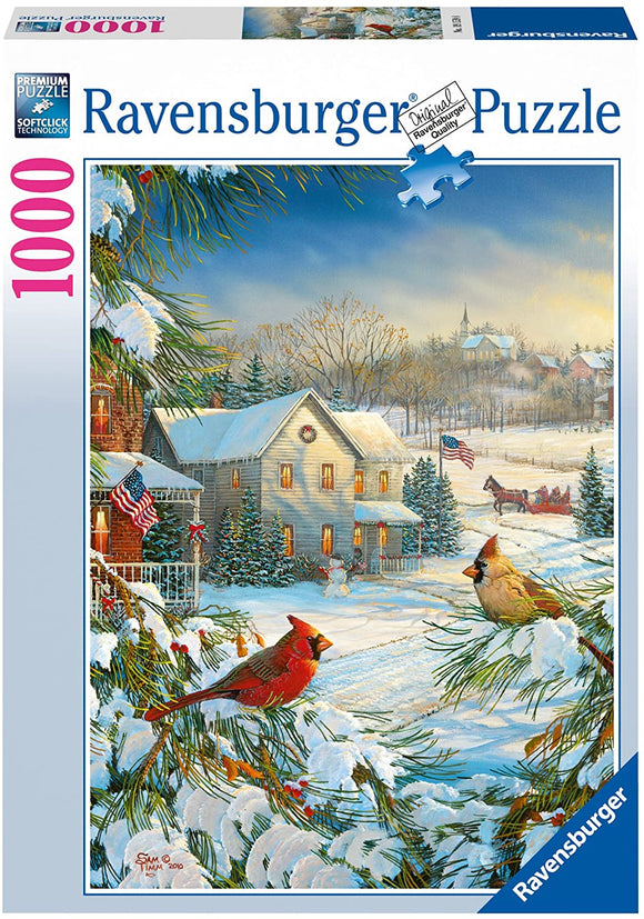 Ravensburger Winter Cardinals - 1000 pc Puzzle