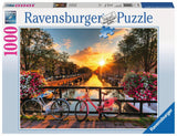 Ravensburger Bicycles in Amsterdam - 1000 pc Puzzles
