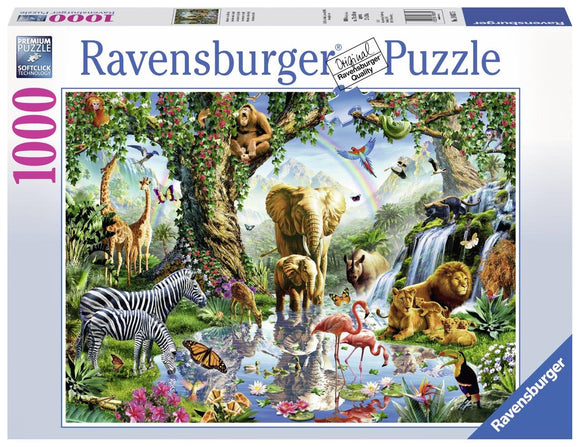 Ravensburger Adventures in the Jungle  - 1000 pc Puzzles