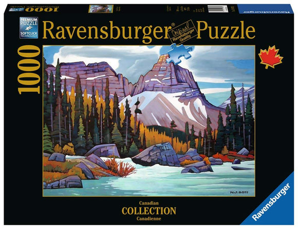 Ravensburger Cathedral Mountain - 1000 pc Puzzles