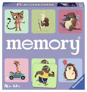 Ravensburger Memory Wild World of Animals Children's Games 
