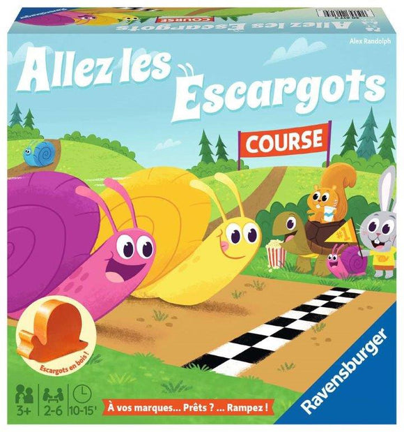 Ravensburger Snail's Pace Race French Version Children's Games