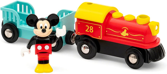 BRIO Toy Train Sets - Mickey Mouse Battery Train