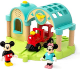 BRIO Toy Train Sets - Mickey Mouse Record & Play Station