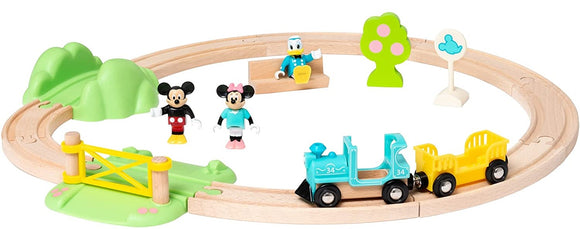 BRIO Toy Train Sets - Mickey Mouse Train Set