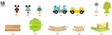BRIO Toy Train Sets - Mickey Mouse Train Set