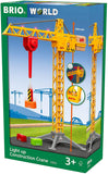 BRIO Toy Train Sets - Large Construction Crane with Lights