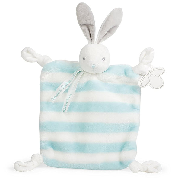 Bebe Pastel - Aqua Rabbit Doudou - Jouets Choo Choo