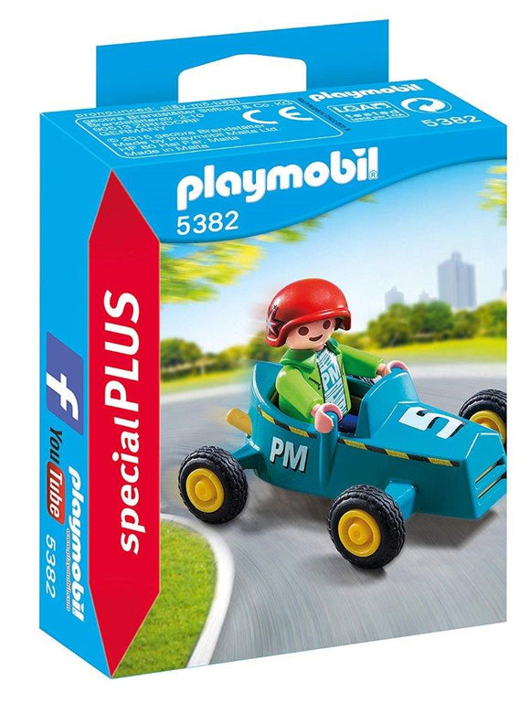 Playmobil Boy with Go-Kart 5382 