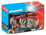 Playmobil Take Along Fire Station 5663 