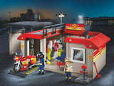 Playmobil Take Along Fire Station 5663 