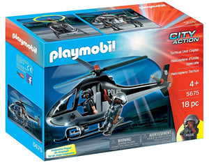 Playmobil Tactical Unit Copter 5675 