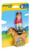 Playmobil Equestrian with Horse 6973 