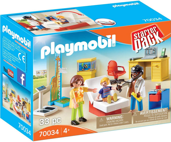 Playmobil Starter Pack  Pediatrician's Office - 70034
