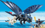 Playmobil Hiccup and Toothless with Baby Dragon 70037 