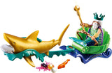 Playmobil King of the Sea with Shark Garriage - 70097