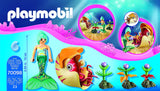 Playmobil Mermaid with Sea Snail Gondola - 70098