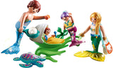 Playmobil Family with Shell Stroller - 70100