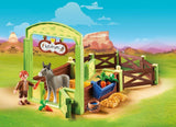 Playmobil Snips & Señor Carrots with Horse Stall 70120 