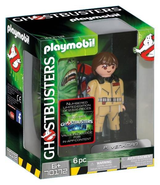 Playmobil Ghostbusters Collection Figure P. Venkman 70172 
