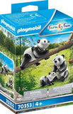 Playmobil Pandas with Cub - 70353_1