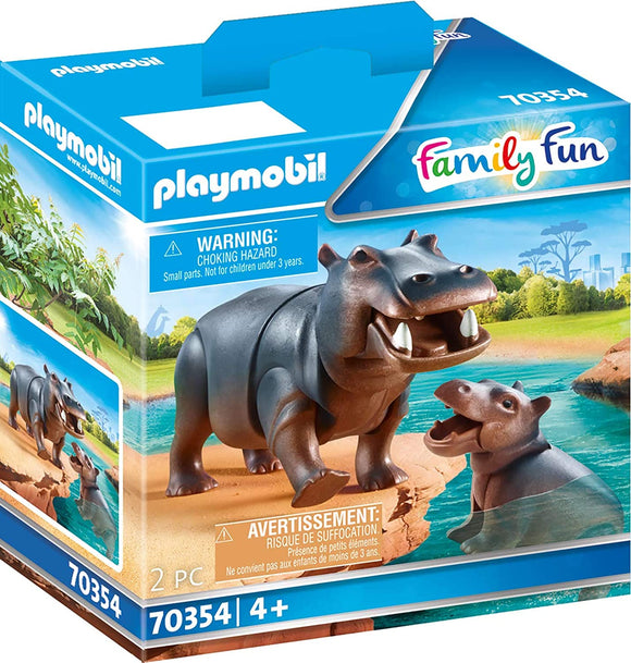 Playmobil Hippo with Calf - 70354_1