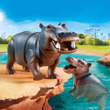 Playmobil Hippo with Calf - 70354_2