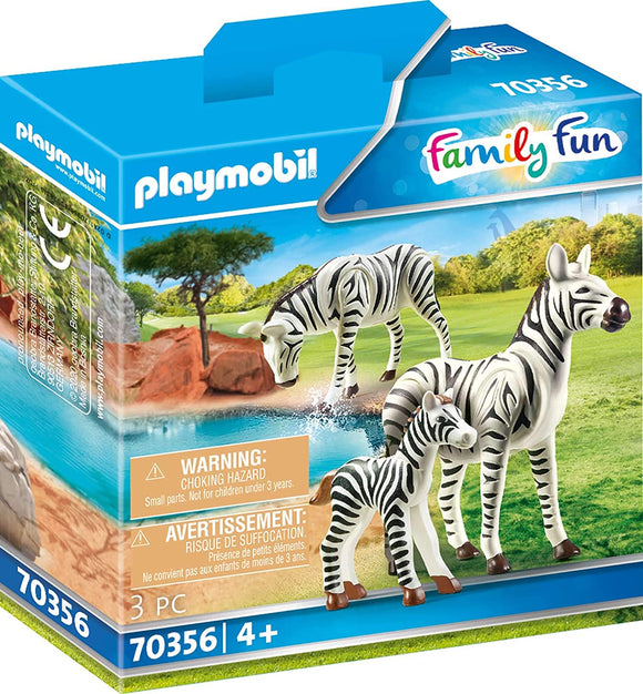 Playmobil Zebras with Foal - 70356_1