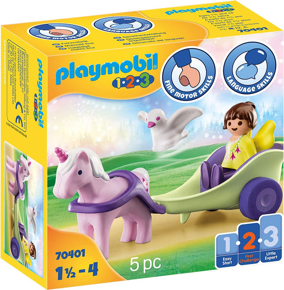 Playmobil Unicorn Carriage with Fairy - 70401_1