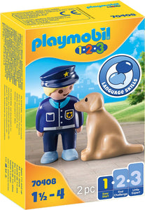 Playmobil Police Officer with Dog - 70408_1