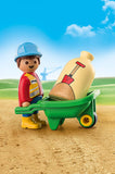Playmobil Construction Worker with Wheel - 70409_2