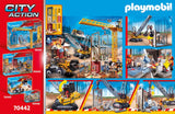 Playmobil Cable Excavator with Building Section - 70442