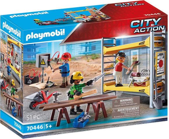 Playmobil Scaffolding with Workers - 70446